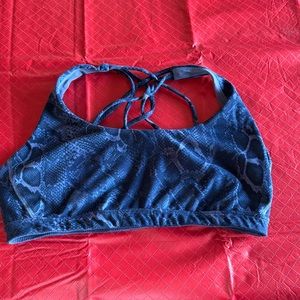 Victoria’s Secret sports bra.